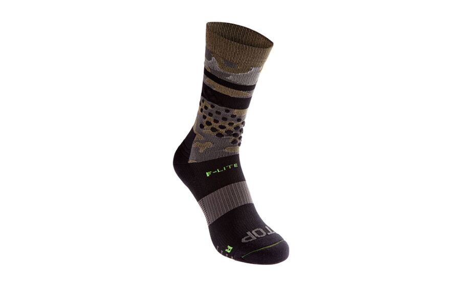 Inov-8 F-lite Crew Men's Running Socks Black/Camo UK 762418VIR